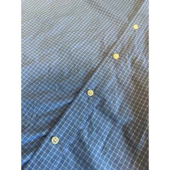 Lauren Ralph Lauren Black Label Button Up Men XXL 18 34/35 Wedding Easter Career - Picture 15 of 15